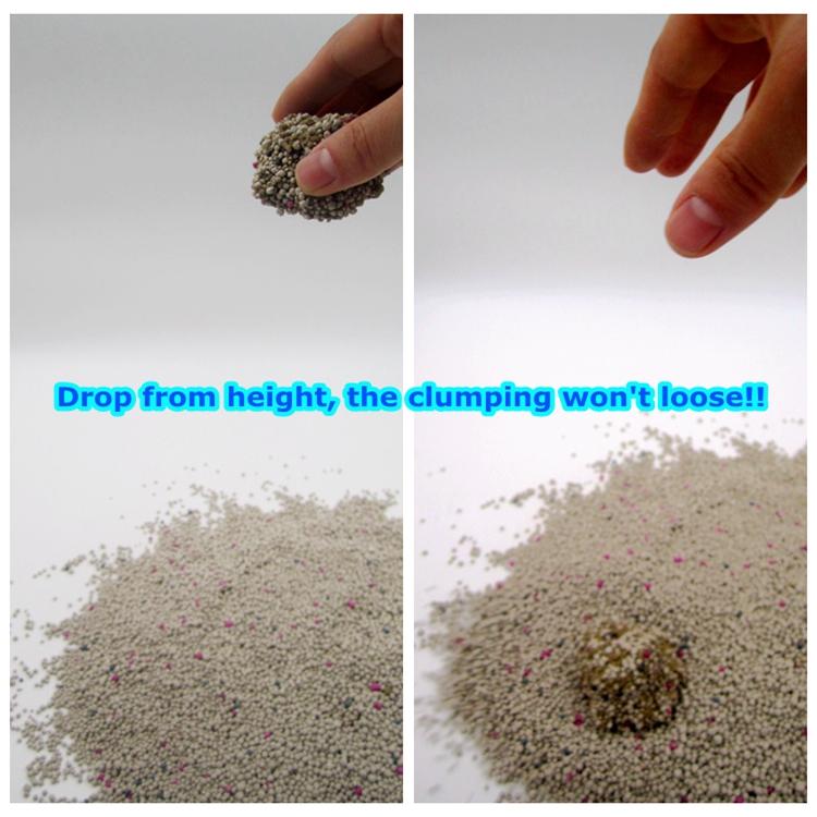 China Supplier Ball Shape  Cat Litter1-4mm